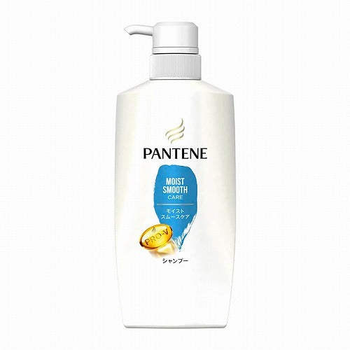 Pantene New Shampoo 450ml - Moist Smooth Care - TODOKU Japan - Japanese Beauty Skin Care and Cosmetics