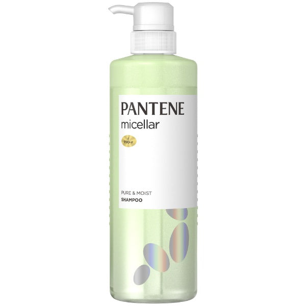 Pantene Micellar Shampoo 500ml - Pure & Moist - TODOKU Japan - Japanese Beauty Skin Care and Cosmetics
