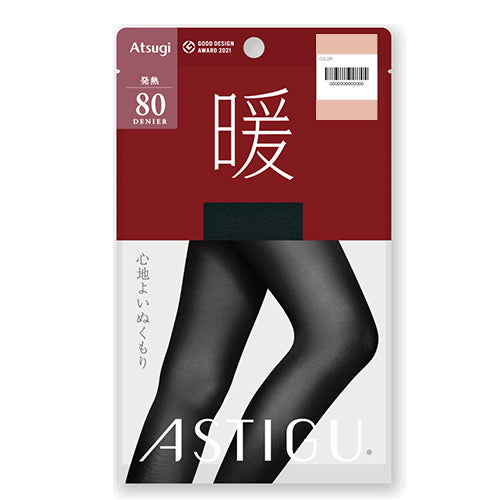 Atsugi Astigu Warming Hot Tights Dan 80 Denier - AP1080 - TODOKU Japan - Japanese Beauty Skin Care and Cosmetics
