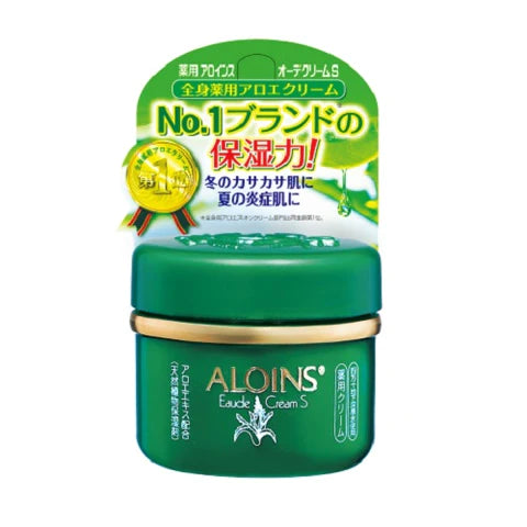 Aloins Eaude Cream S (Medicated Skin Cream) 35g - Floral Green Scent - TODOKU Japan - Japanese Beauty Skin Care and Cosmetics