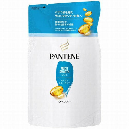 Pantene New Shampoo 300ml - Moist Smooth Care - Refill - TODOKU Japan - Japanese Beauty Skin Care and Cosmetics