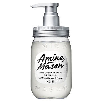 Stella Seed Amino Mason Moist Whip Cream Shampoo 450ml - TODOKU Japan - Japanese Beauty Skin Care and Cosmetics