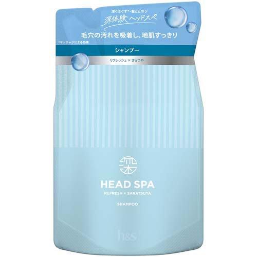 H&S Deep Experience Head Spa Refresh x Smooth Shampoo - Refill - 350g - TODOKU Japan - Japanese Beauty Skin Care and Cosmetics