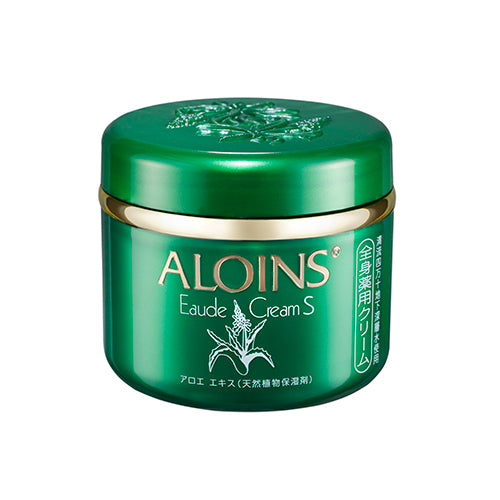 Aloins Eaude Cream S (Medicated Skin Cream) 185g - Floral Green Scent - TODOKU Japan - Japanese Beauty Skin Care and Cosmetics